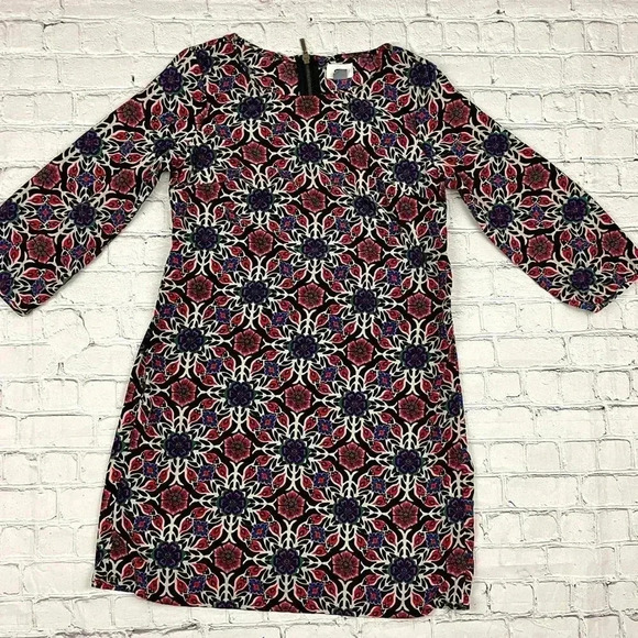 Old Navy Women's Casual Pattern Floral Design 3/4 Sleeve Dress Sz XS - Picture 12 of 12